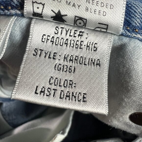 GRLFRND Jeans Women's 26x28* Karolina High Rise Skinny Light Blue Denim Tag 26 - Picture 9 of 16